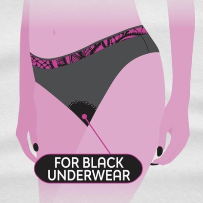 Bodyform Dailies Black Panty Liners | V-Zone Protection Bundle of 2 (42 liners Total)