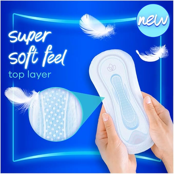 Always Ultra Day Sanitary Pads Size 1 Normal - 52 Pads (2 Packs of 26)